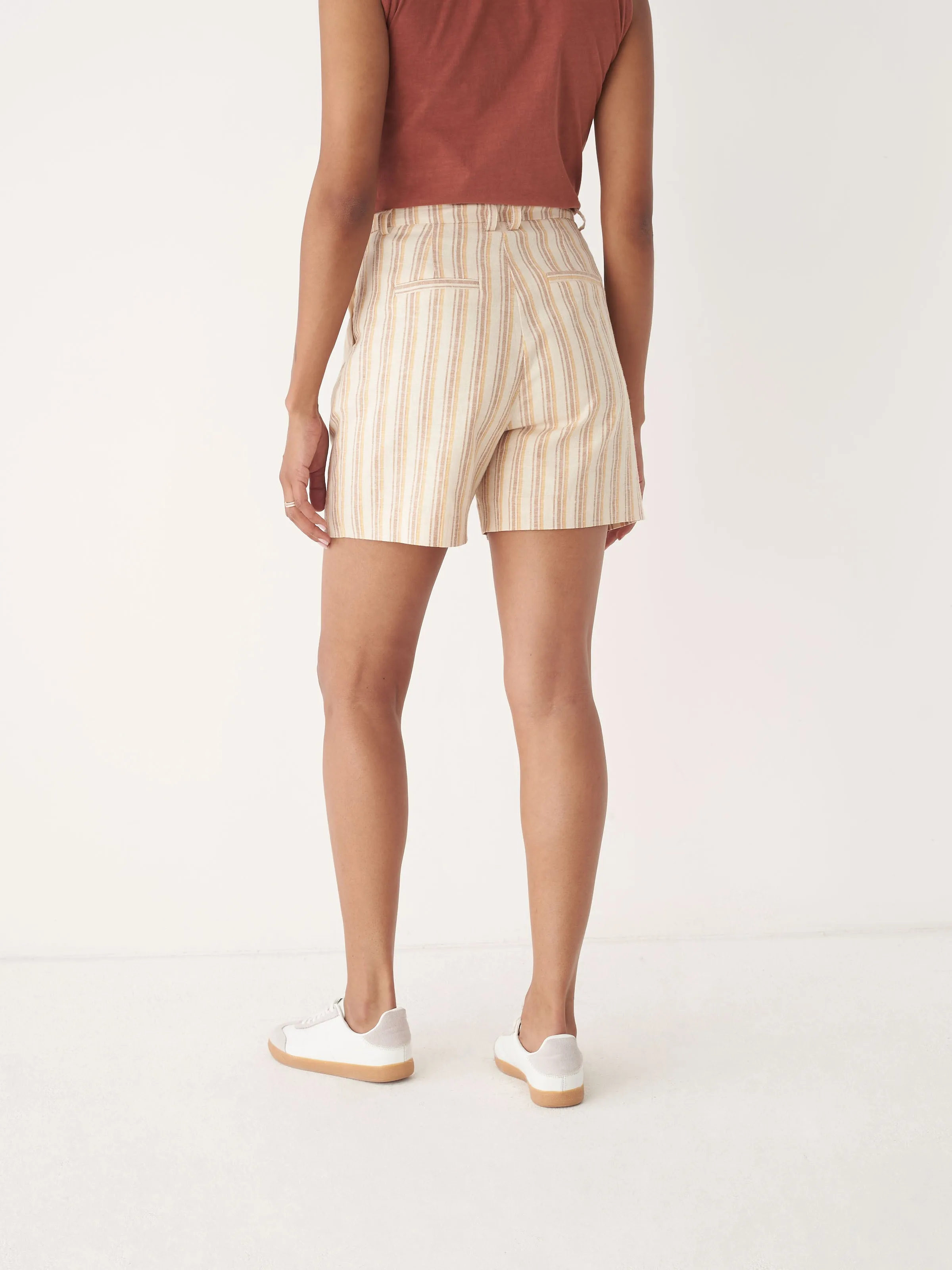 The Amelia Striped short in Honey