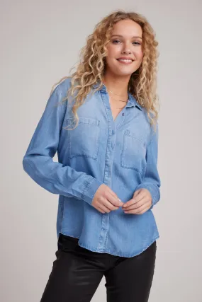 Two Pocket Classic Button Down - Medium Ombre Wash