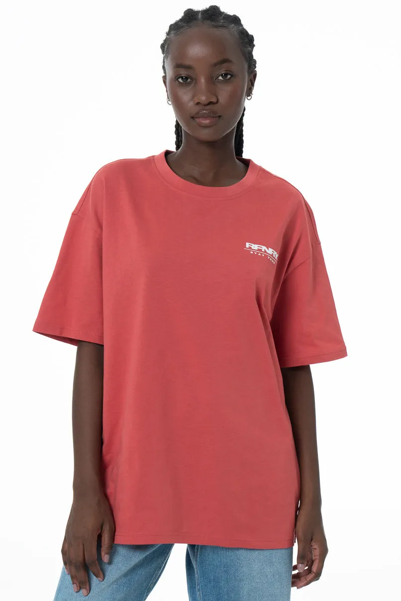 Unisex Branded T-Shirt _ 146135 _ Red